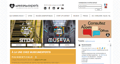 Desktop Screenshot of museumexperts.com